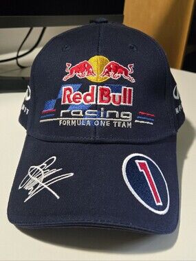 Infiniti Red Bull Racing Drivers Baseball Cap Hat Sebastian Vettel F1 Blue